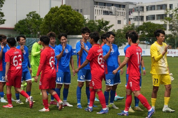 上海申花U20 7-2横扫湖北青年星 四轮不败强势出线 上海申花U20 7-2横扫湖北青年星 四轮不败强势出线