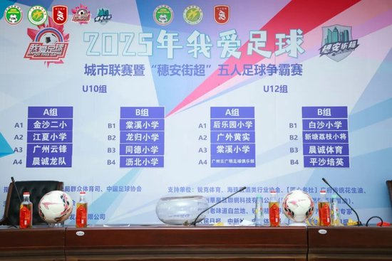 “穗安街超”五人制争霸赛启动 周穗安：专业赛制助U12球员延续足球生涯