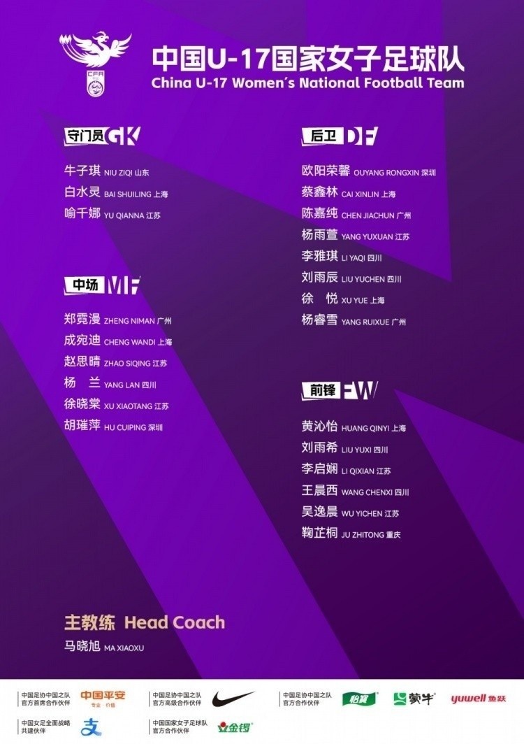U17女足八强战对阵印度,进攻火力需破密集防守